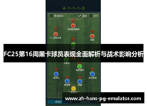 FC25第16周黑卡球员表现全面解析与战术影响分析