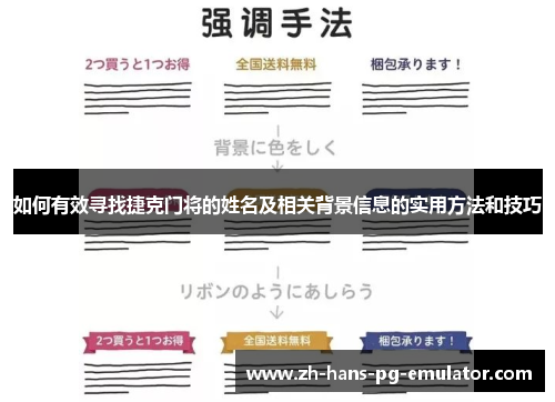 如何有效寻找捷克门将的姓名及相关背景信息的实用方法和技巧