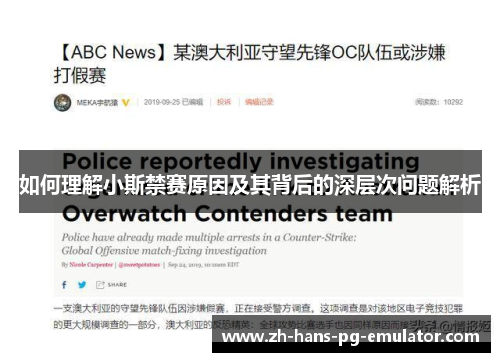 如何理解小斯禁赛原因及其背后的深层次问题解析